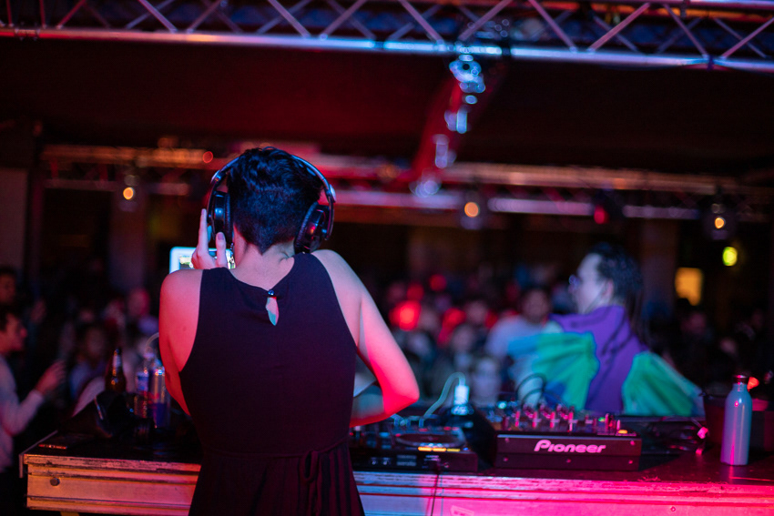DJ @Mathilde.trg at Madmoizelle.com witchy vibe annual party