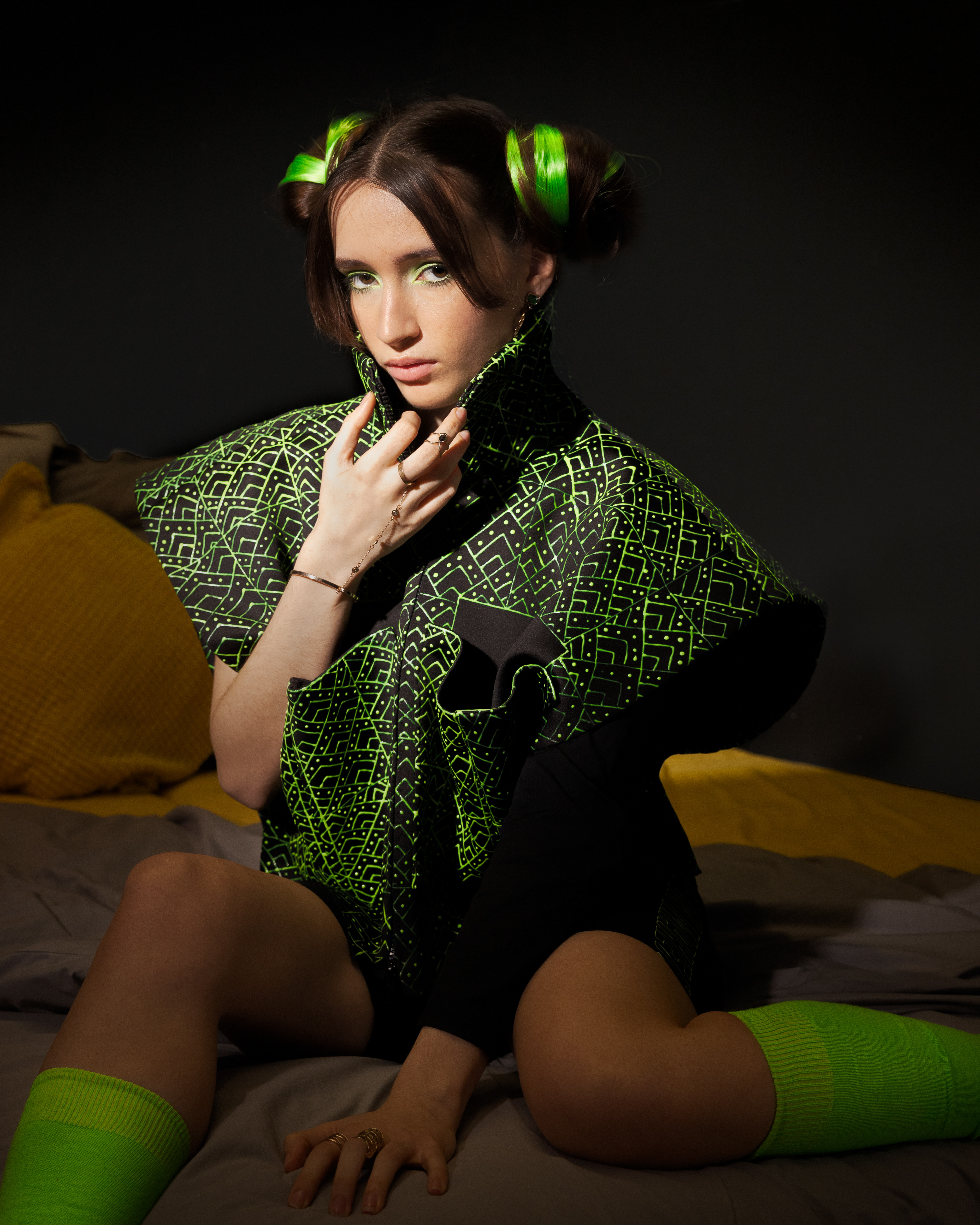 Fashion editorial made with Auréliane Wach, for Made By LLD, with @court-gette
