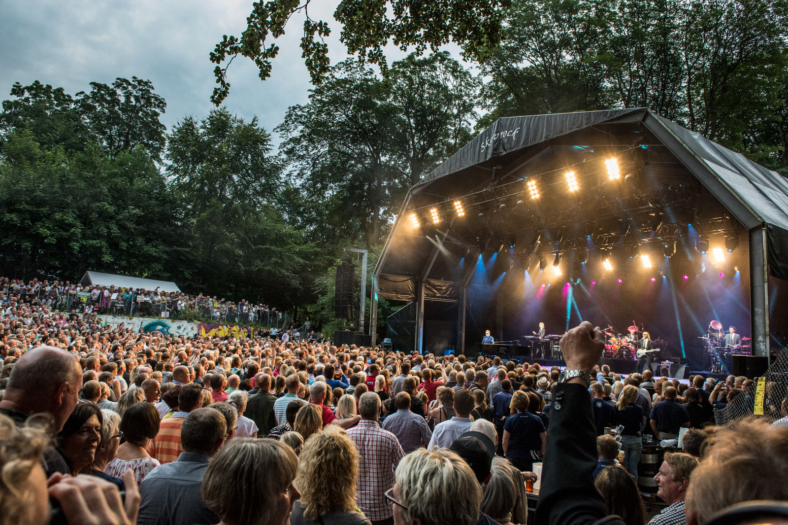 Elton John i Skovdalen i Aalborg