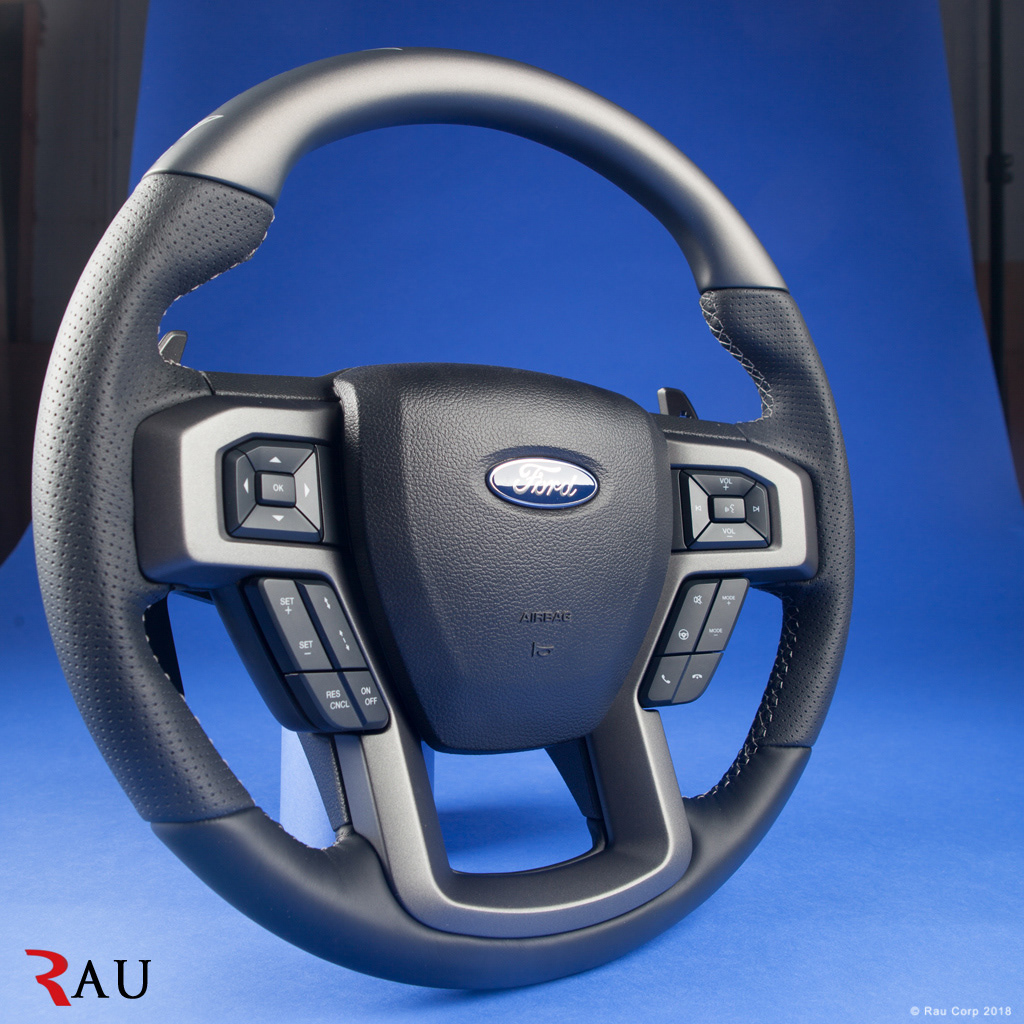 Rau Custom Steering Wheels Ford Raptor Carbon Fiber