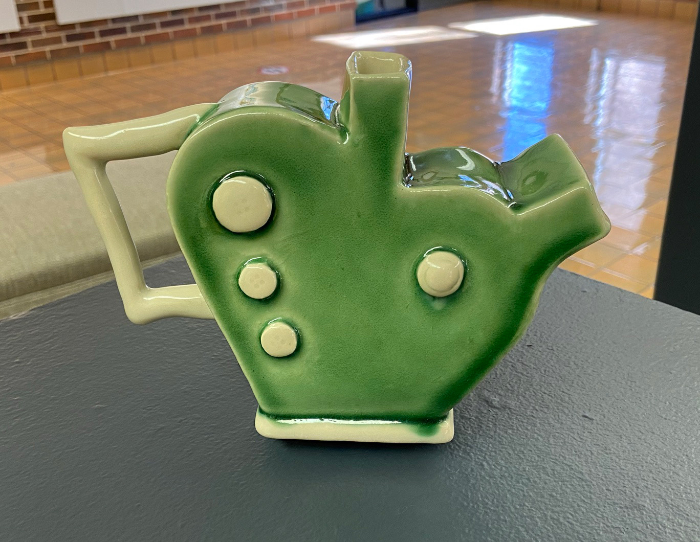 Kaushia Kelley "Teapot Hearts" 2020, Ceramic
