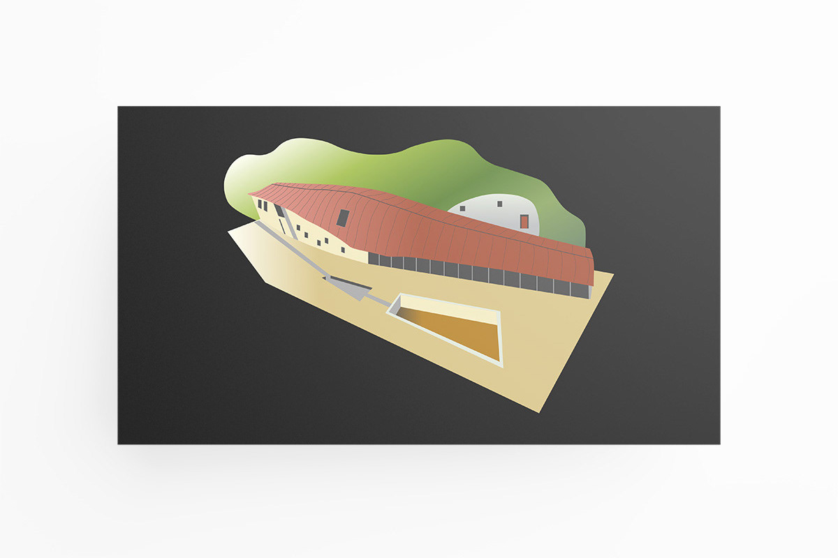 Beispiel für Webdesign mit Illustration
