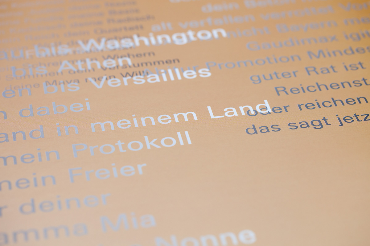 Grafische und typografische Plakatgestaltung