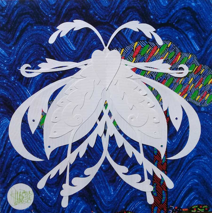 Moth - 250cm x 250cm