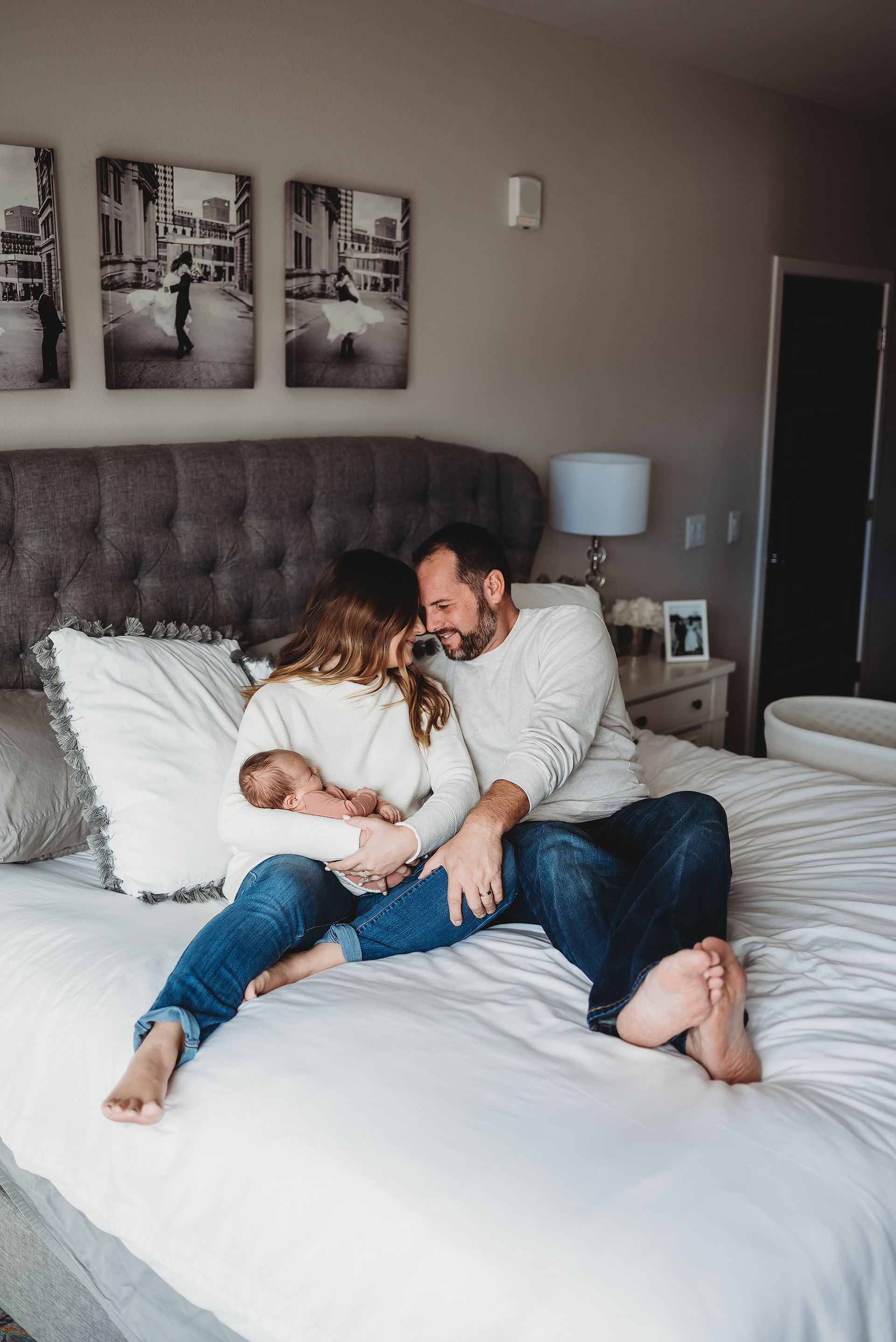 Castle Rock, Denver, Parker, Littleton, Highlands Ranch newborn photographer. Lifestyle newborn session.