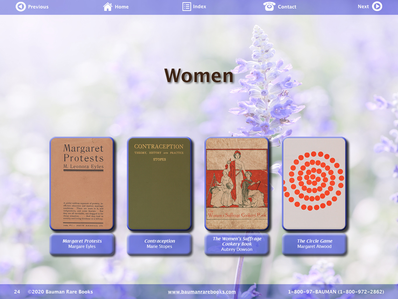 Emily Kocubinski Online Catalog Bauman Rare Books