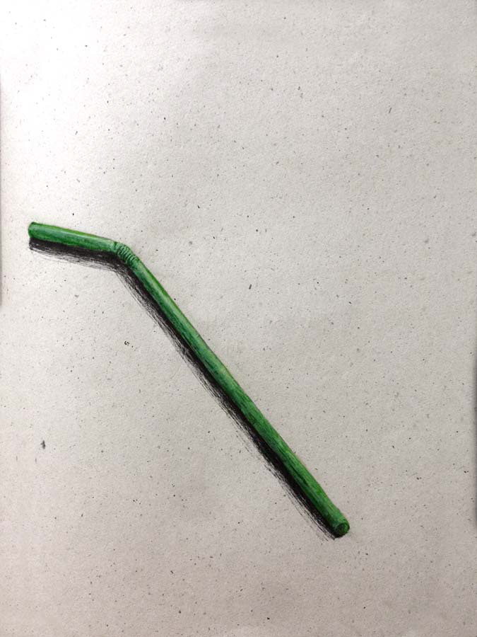 deli snack's straw. 19.11.2015.