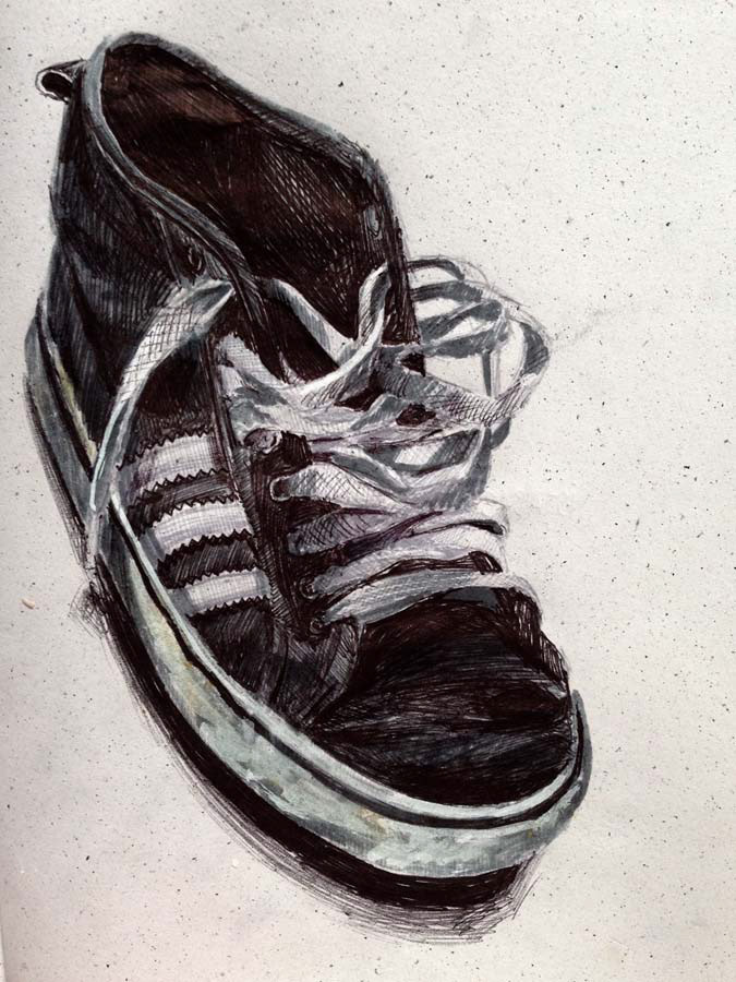 one shoe. 24.09.2015.