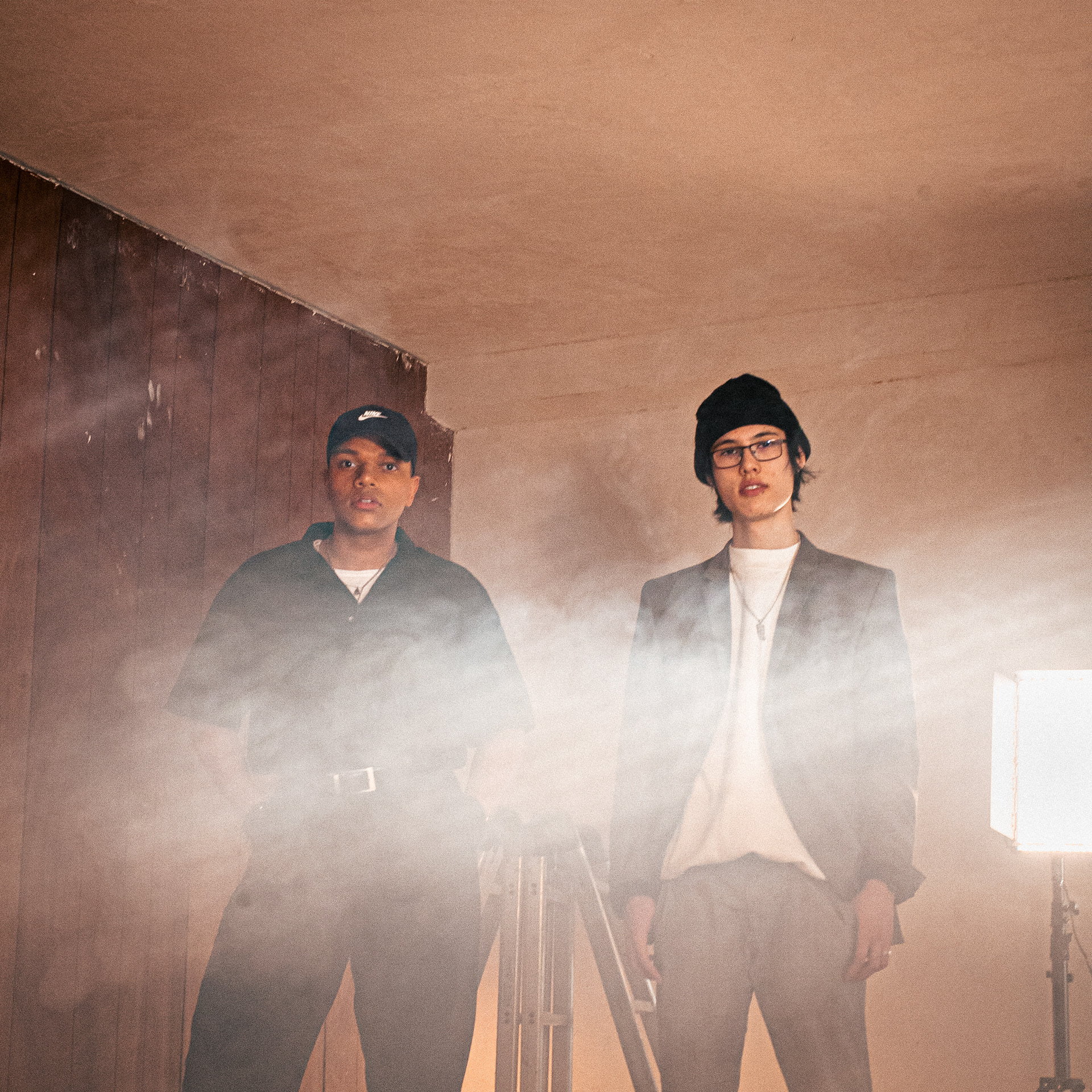 Noël Lunguana (left) and Simon Kleefuß (right)