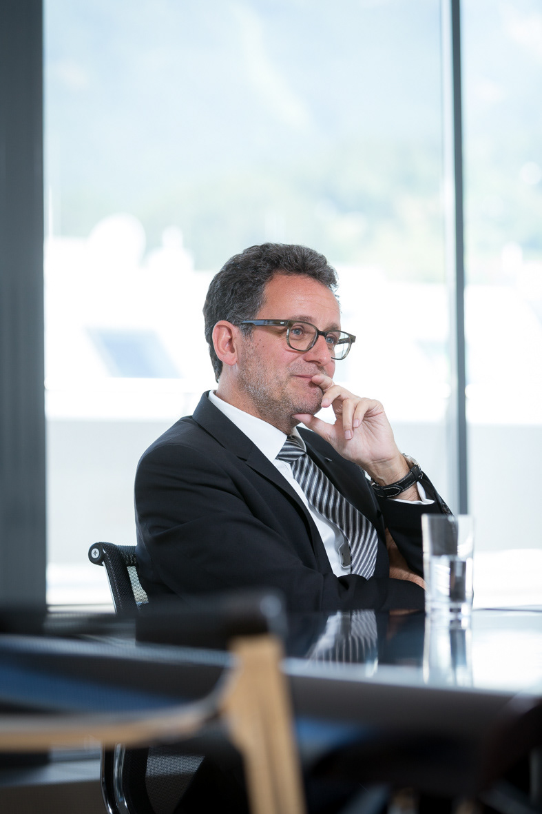 Gerhard Burtscher, Vorstandsvorsitzender BTV