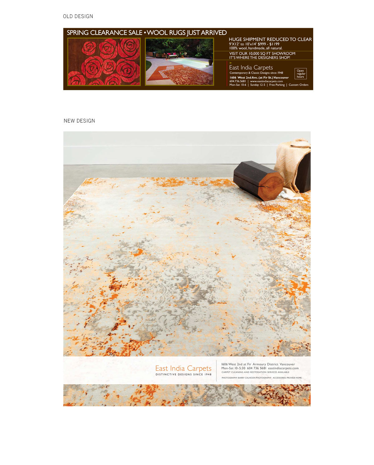 EIC magazine ad design