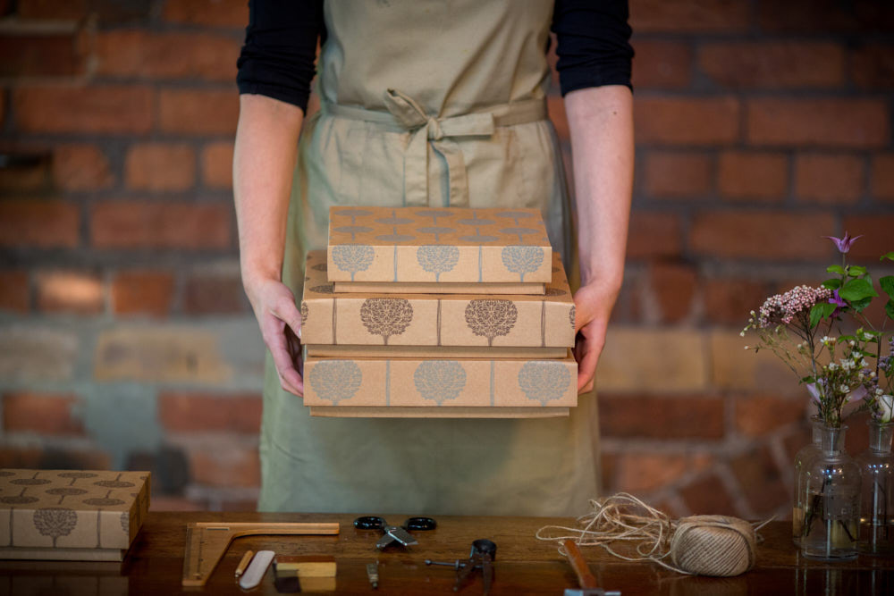 Example of Kraft presentation box