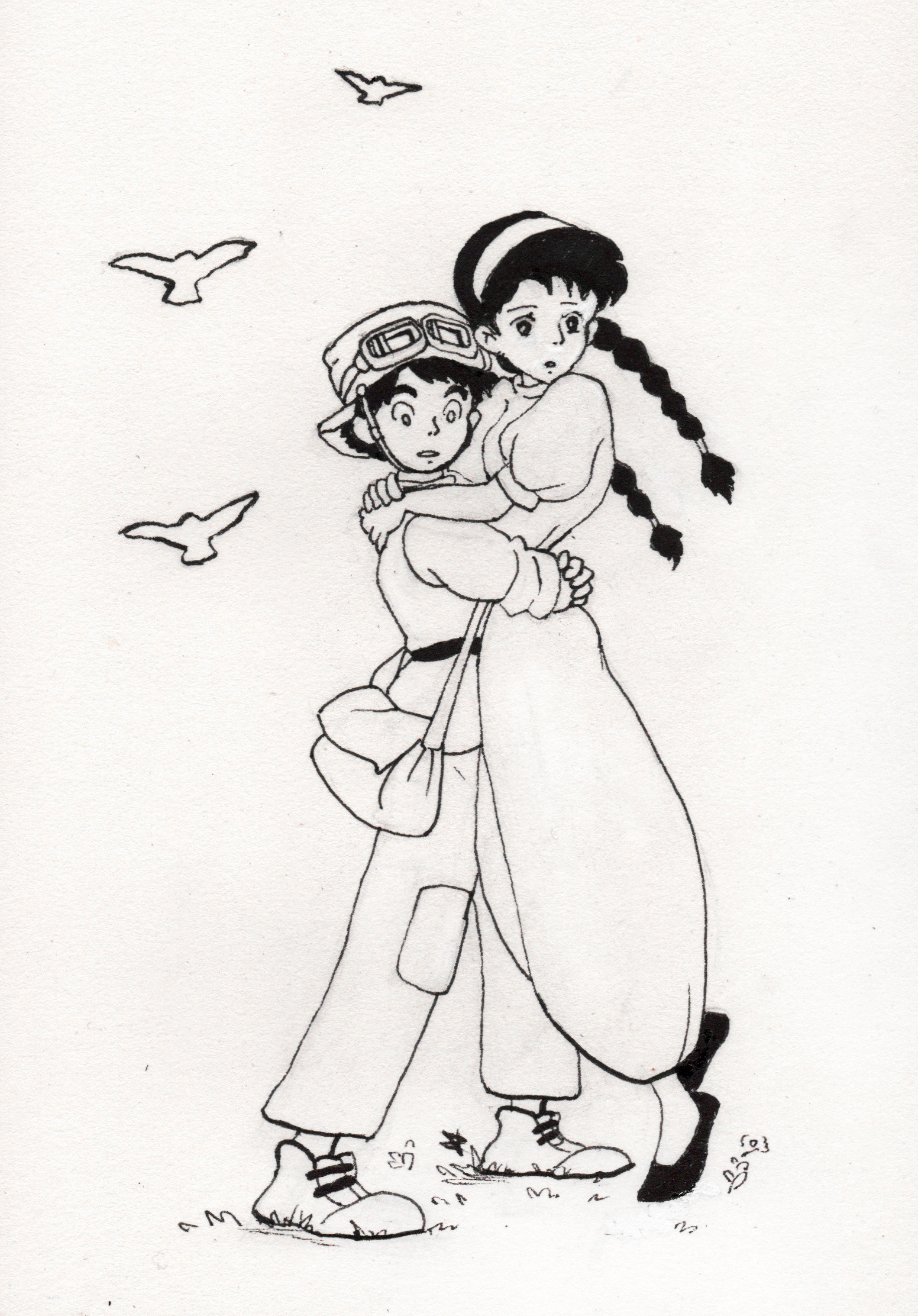 Fanart - Castle in the Sky - Studio Ghibli