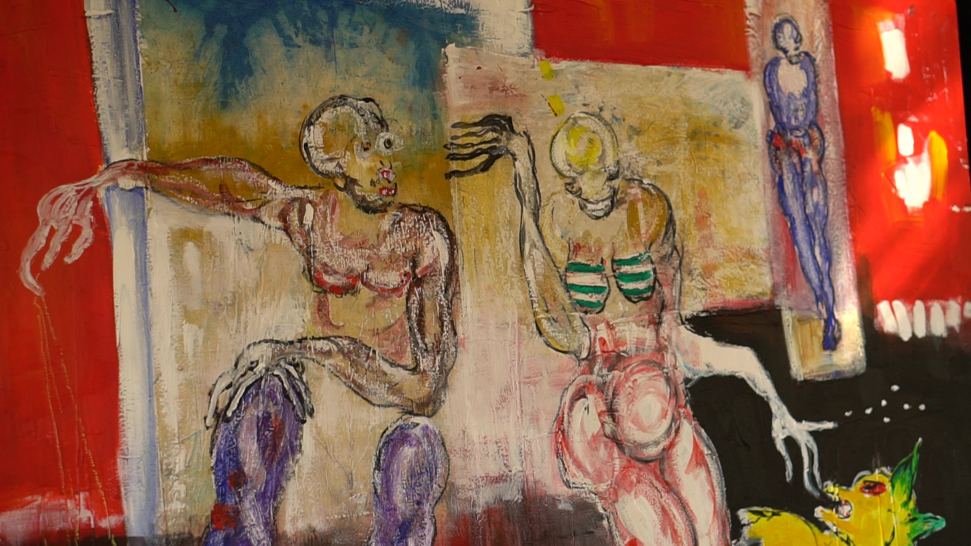 Dans les ateliers de Dominique Zinkpé