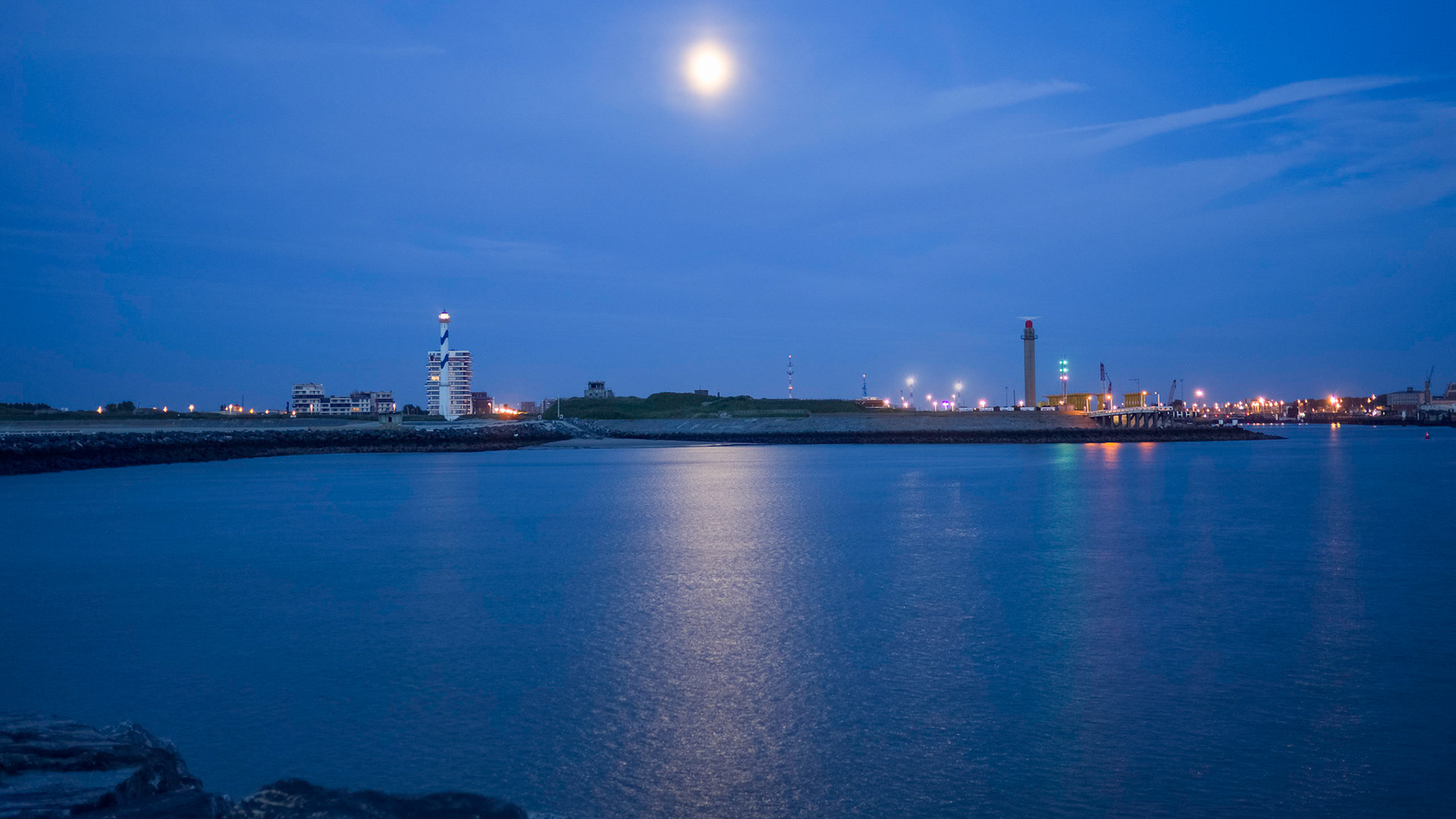 Moonlit Harbour II