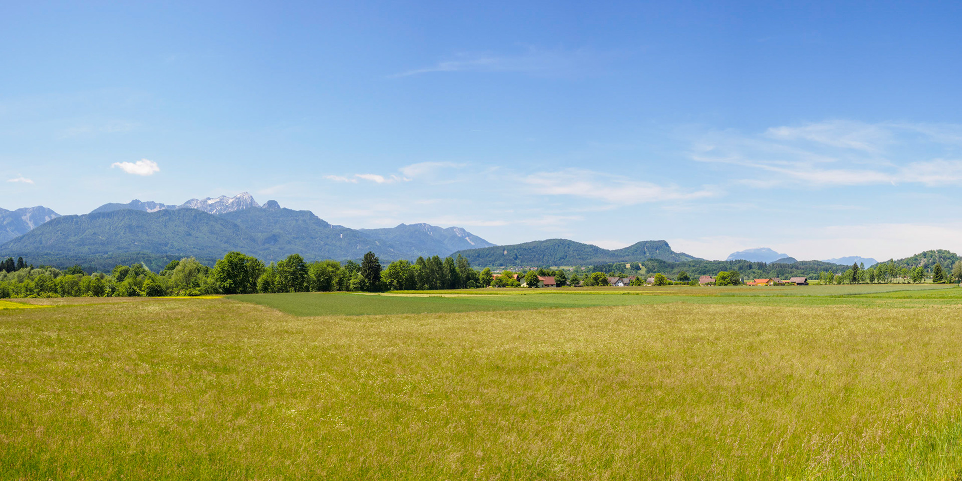 Grassland, Hills and Mountains
