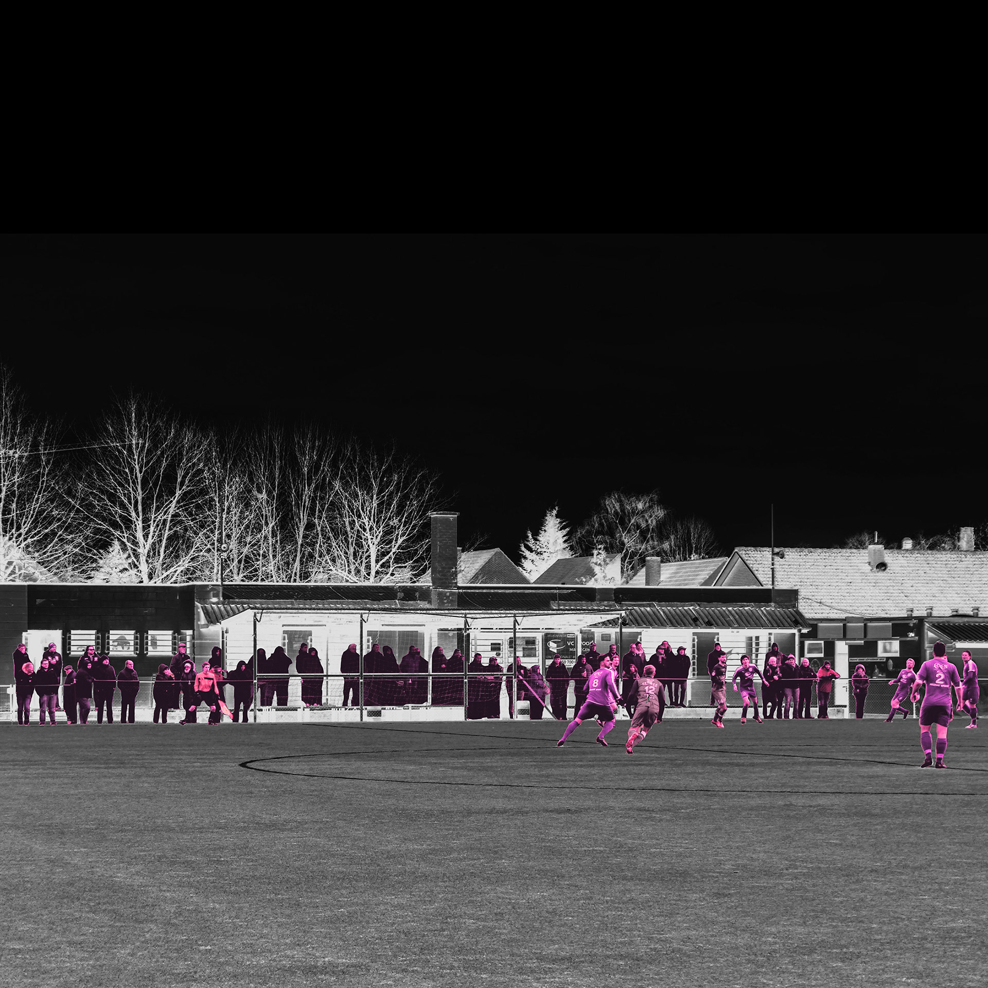 Locals at 7th division home game of KSCE Mariakerke