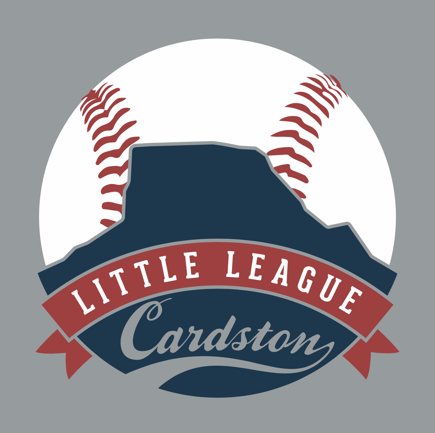 Designed graphic for Cardston Little League to support building their team website.