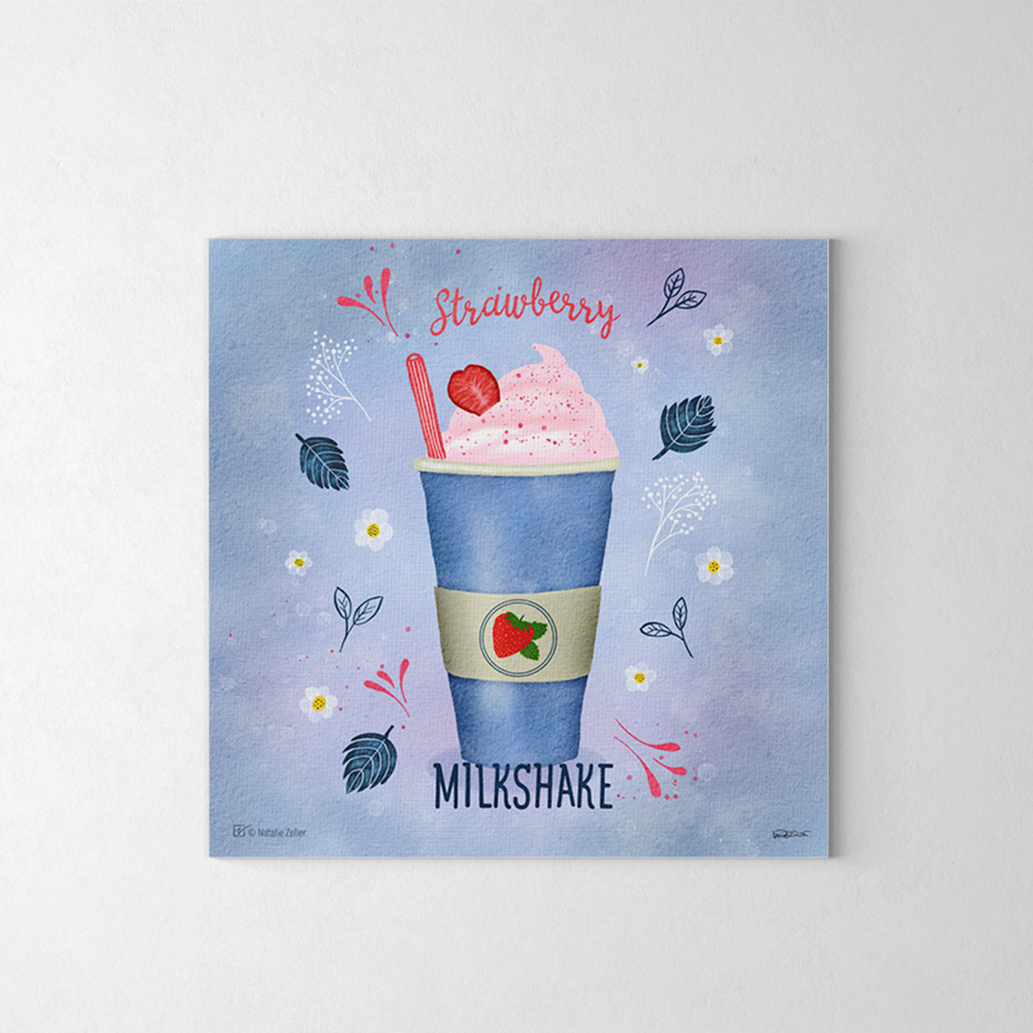 Watercolour Milkshake