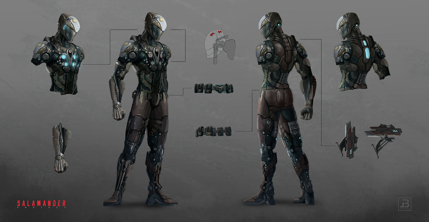 sci fi light armor