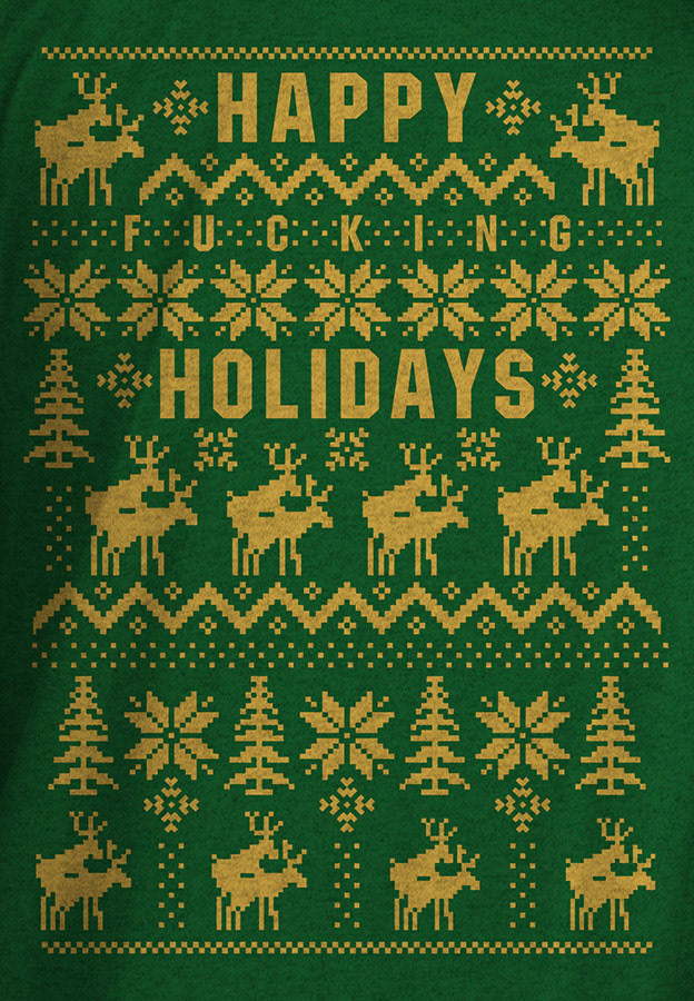 Festive Holiday T-Shirt Design