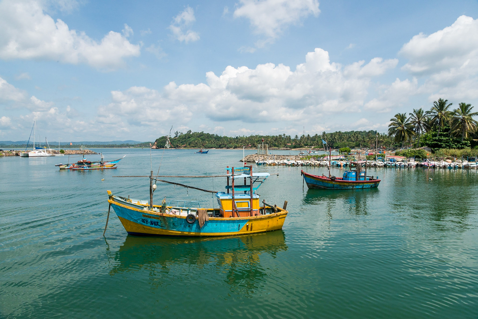 Sri Lanka, Mirissa Harbor