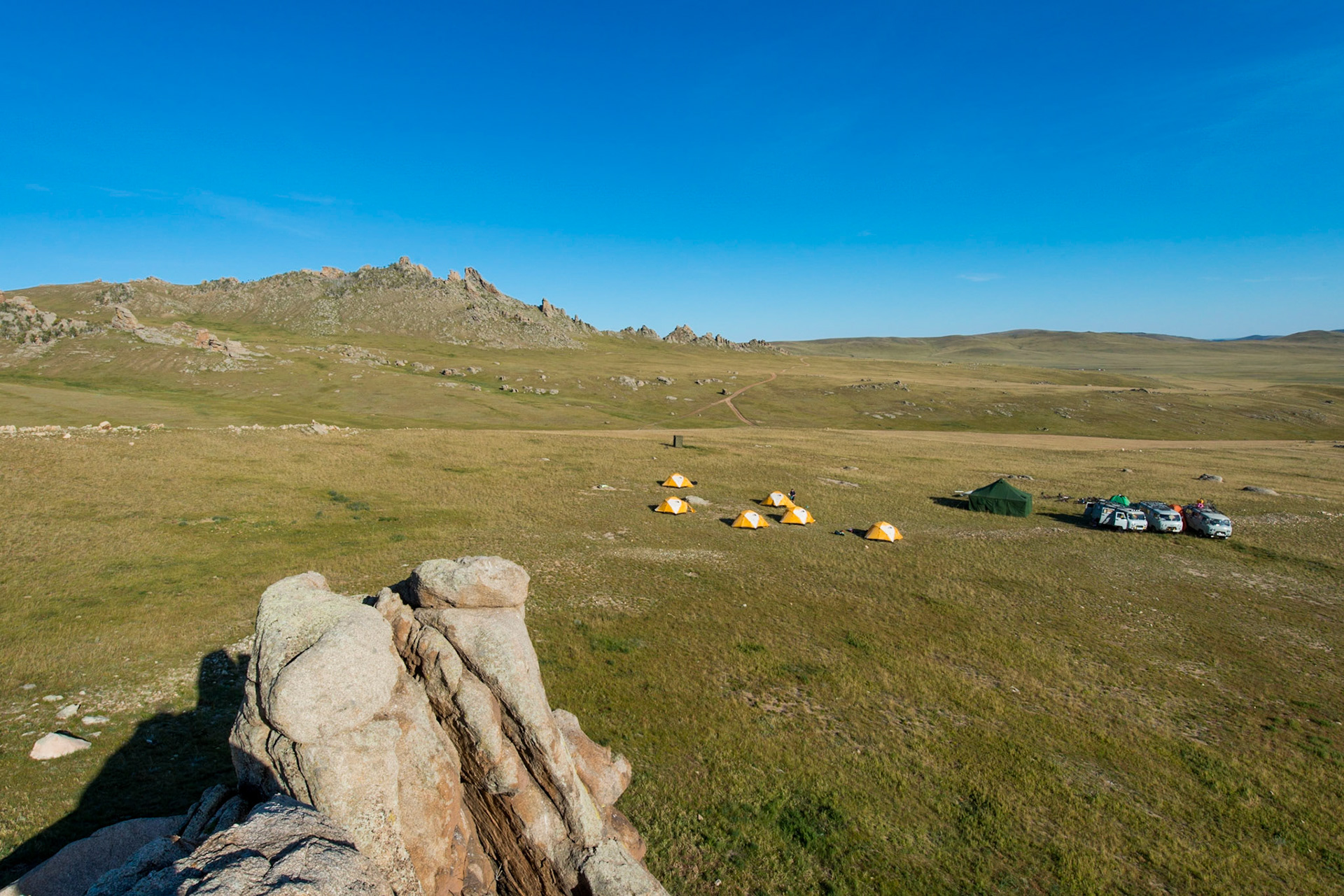 Mongolia, photos from a bicycle tour with Compass Rose Expeditions