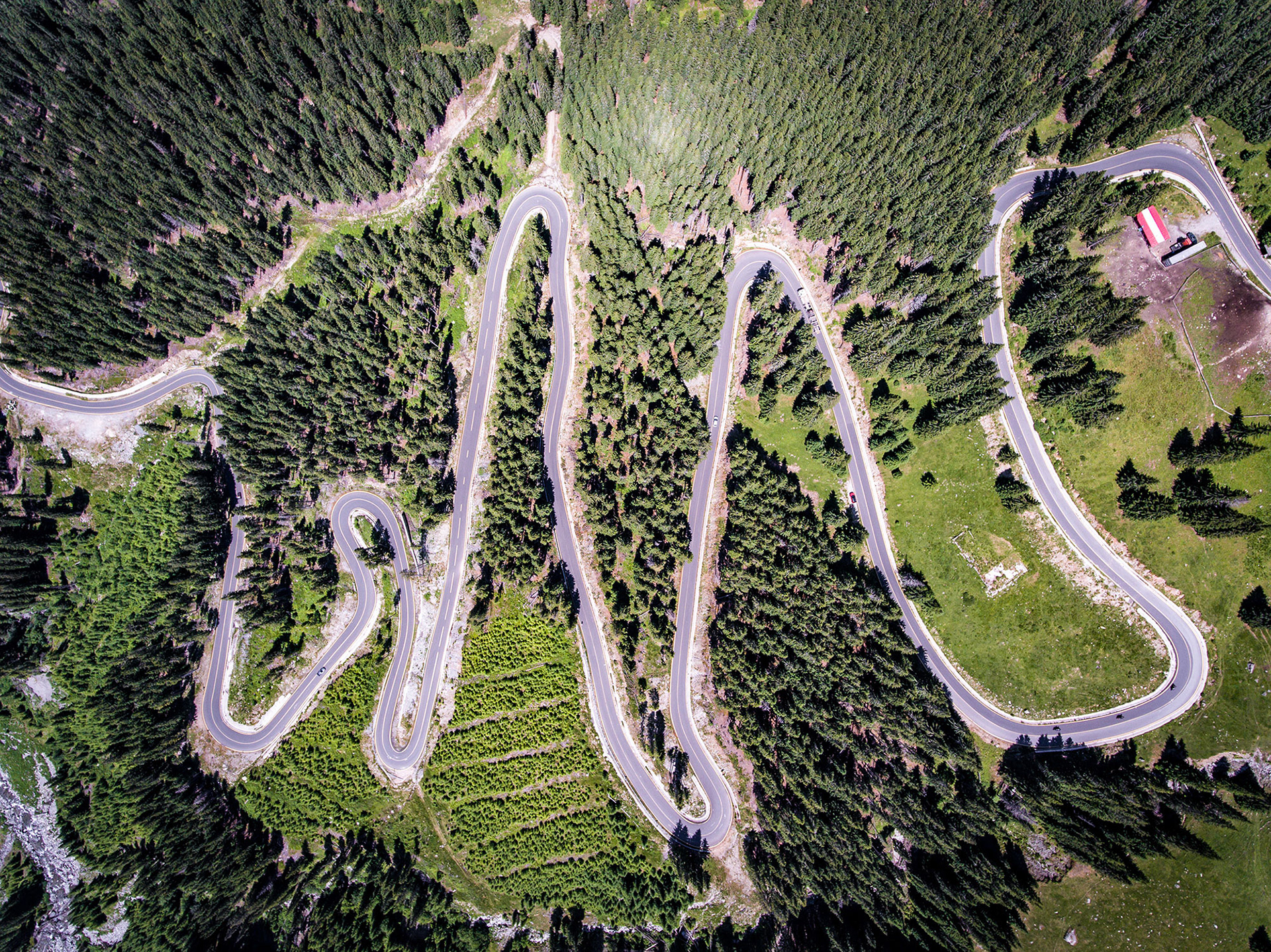 Transalpina Winding Road Romania