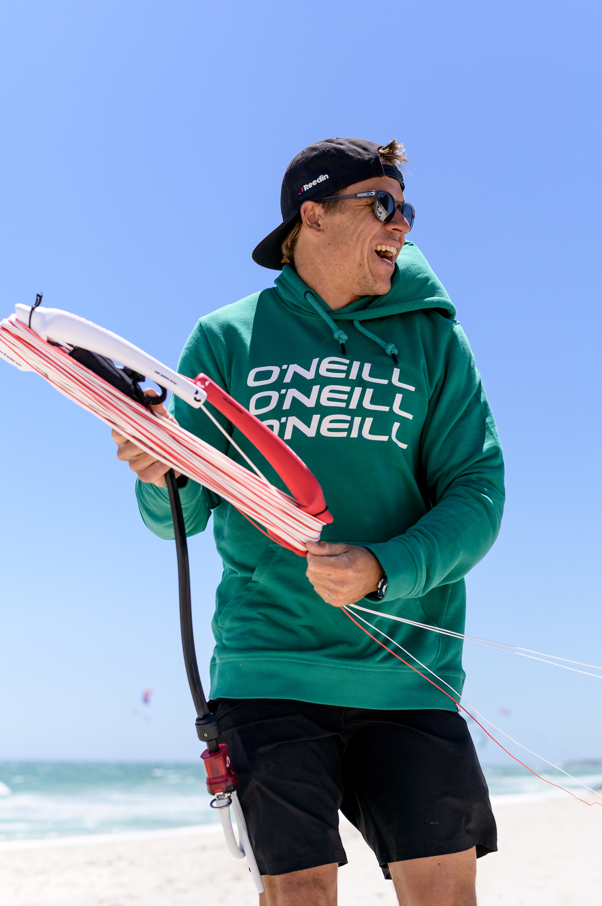 Kevin Langeree preparing for King of the Air