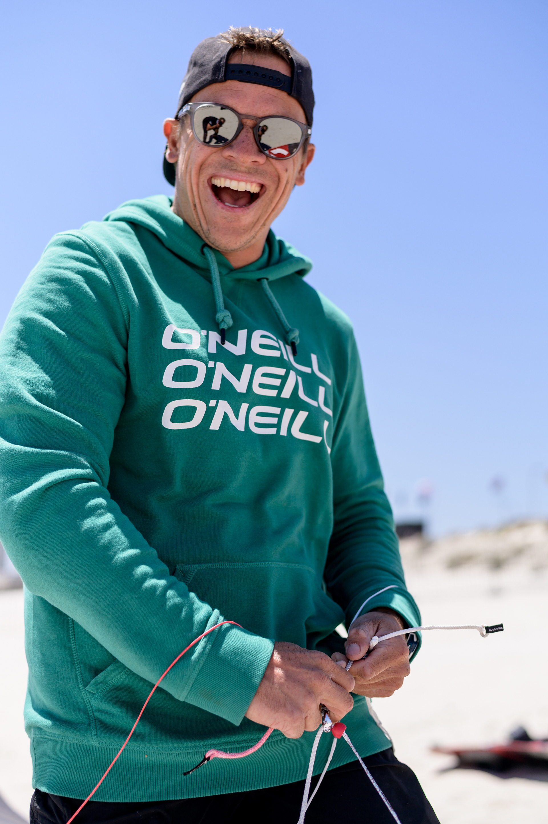 Kevin Langeree preparing for King of the Air