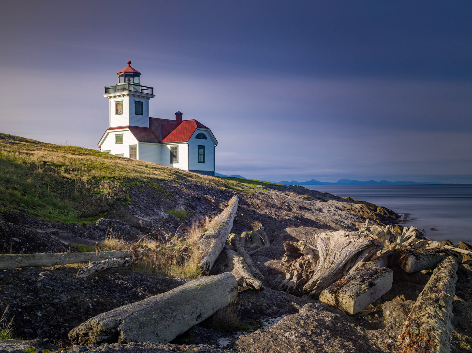 Patos Island Lighthouse - San Juan Islands Washington