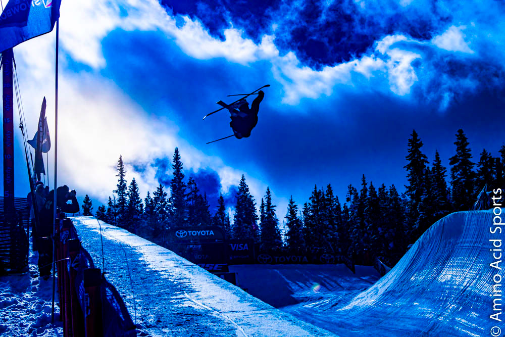 Simon D'Artois stetches backe to flare up his siwtch underflip corked 720* muted in his grab bag.
