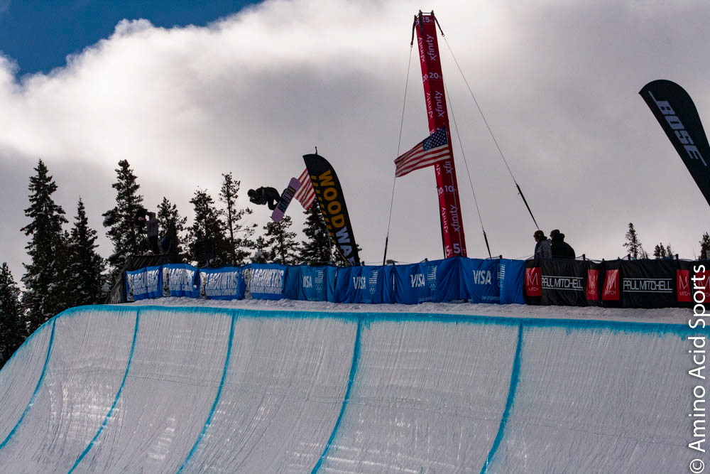 Maddie Mastro's tail grab 360* kicks off her run !