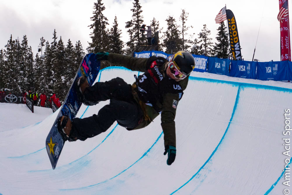 USA's Arielle Gold tails grabs a ZOOM hit