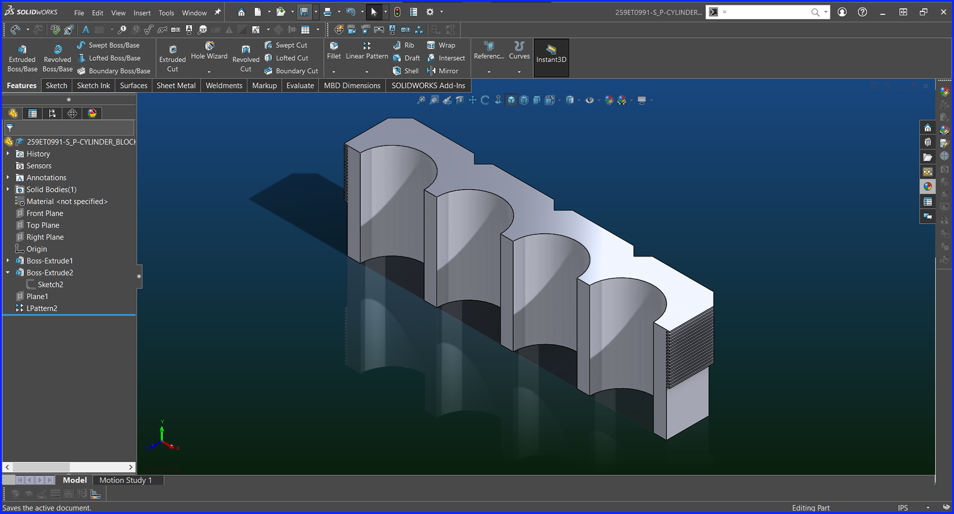 Cylinder Head Half