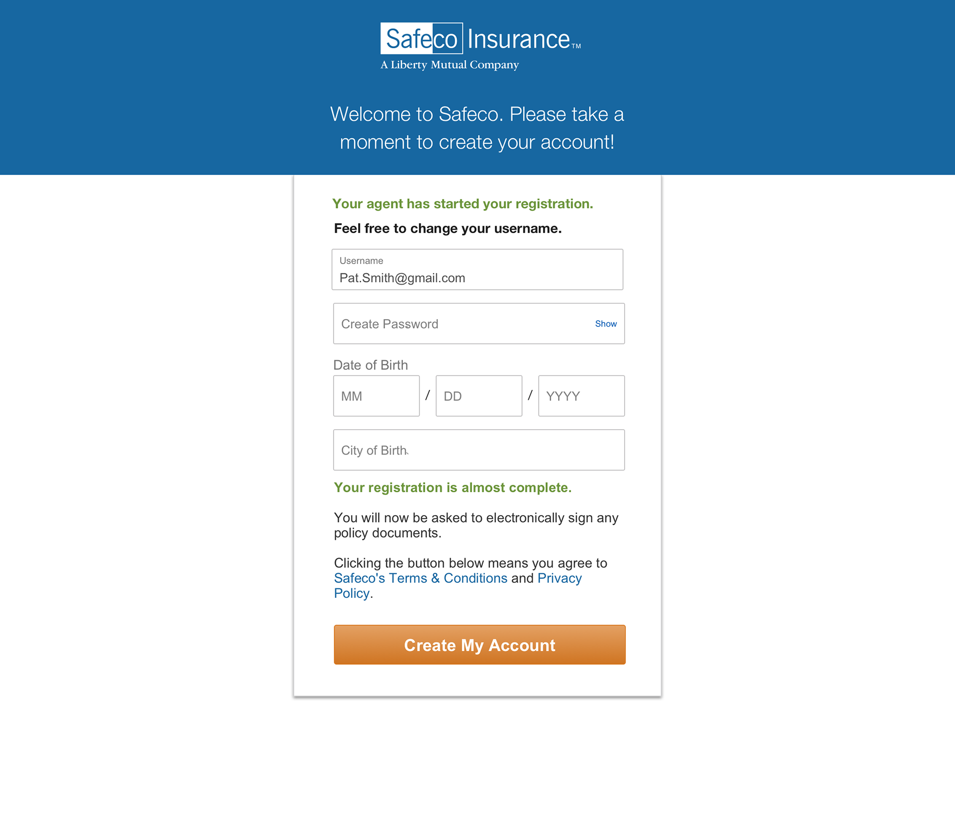 Registration test