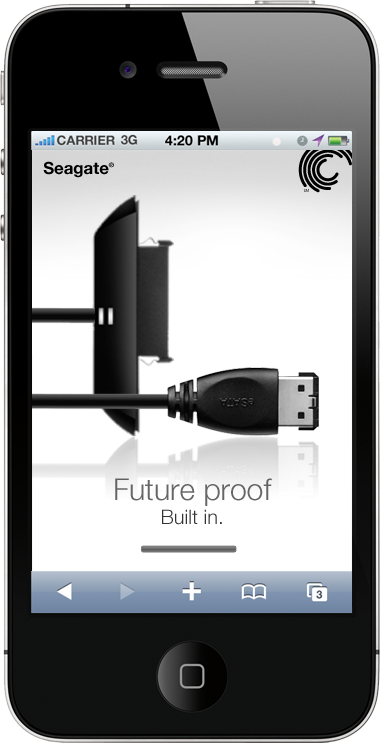 Specification promotion page