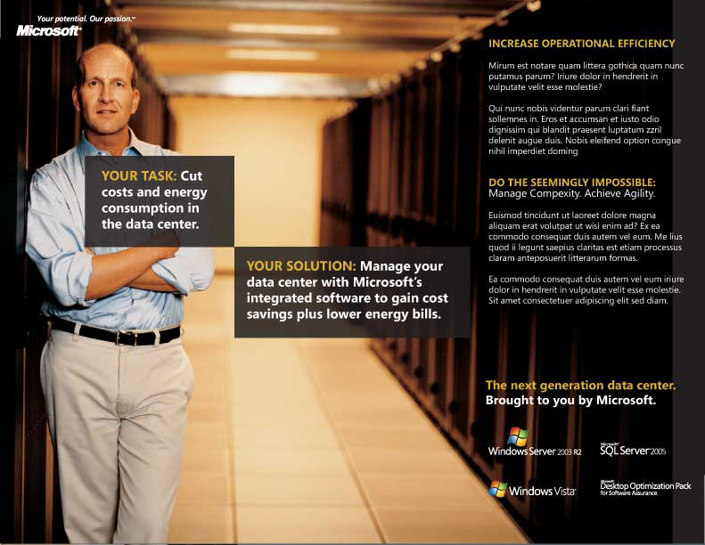 2 page ad