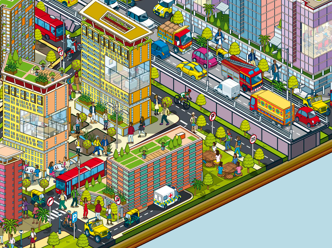 Map used in Marketing and Advertising