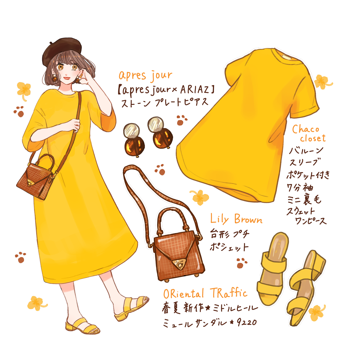 イラストレーターmeecoのポートフォリオサイト Peachyキャラクターバウンドコーデ イラストレーターmeecoのポートフォリオサイト Peachyキャラクターバウンドコーデ