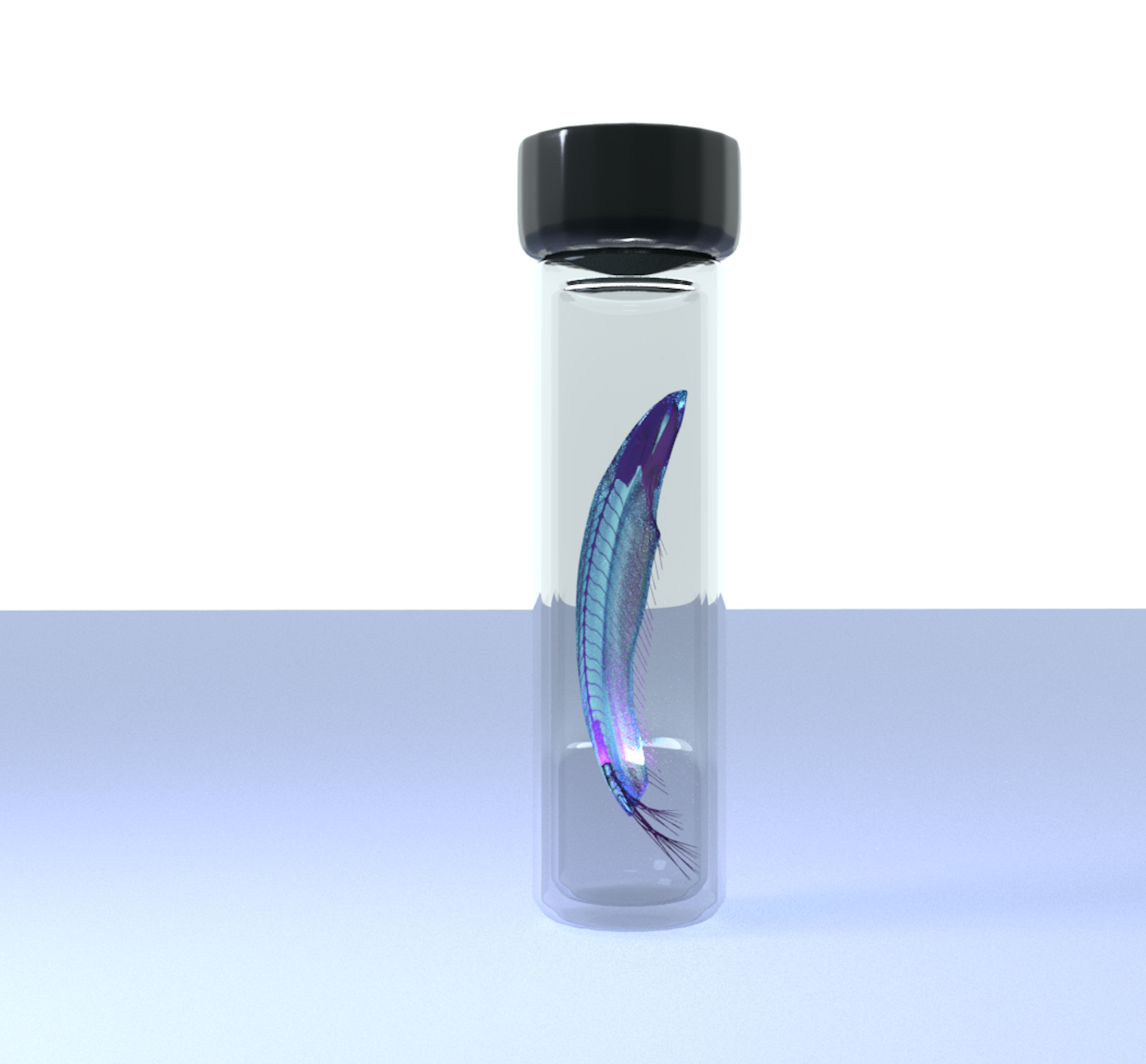 Diaphonized Fish; Modeled and Rendered in Maya 2020
