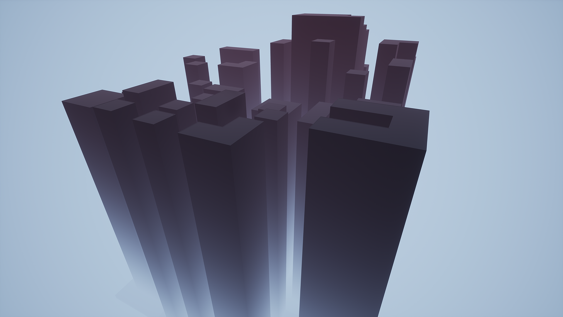 Bottomless Skyscrapers