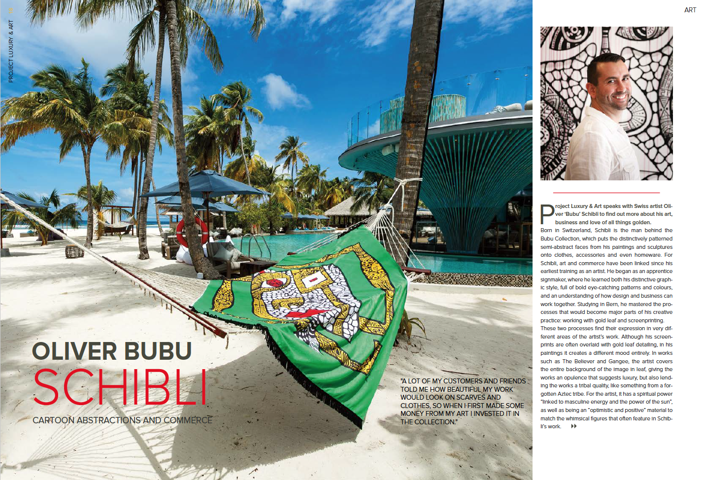 Projet Luxury & Art Magazin