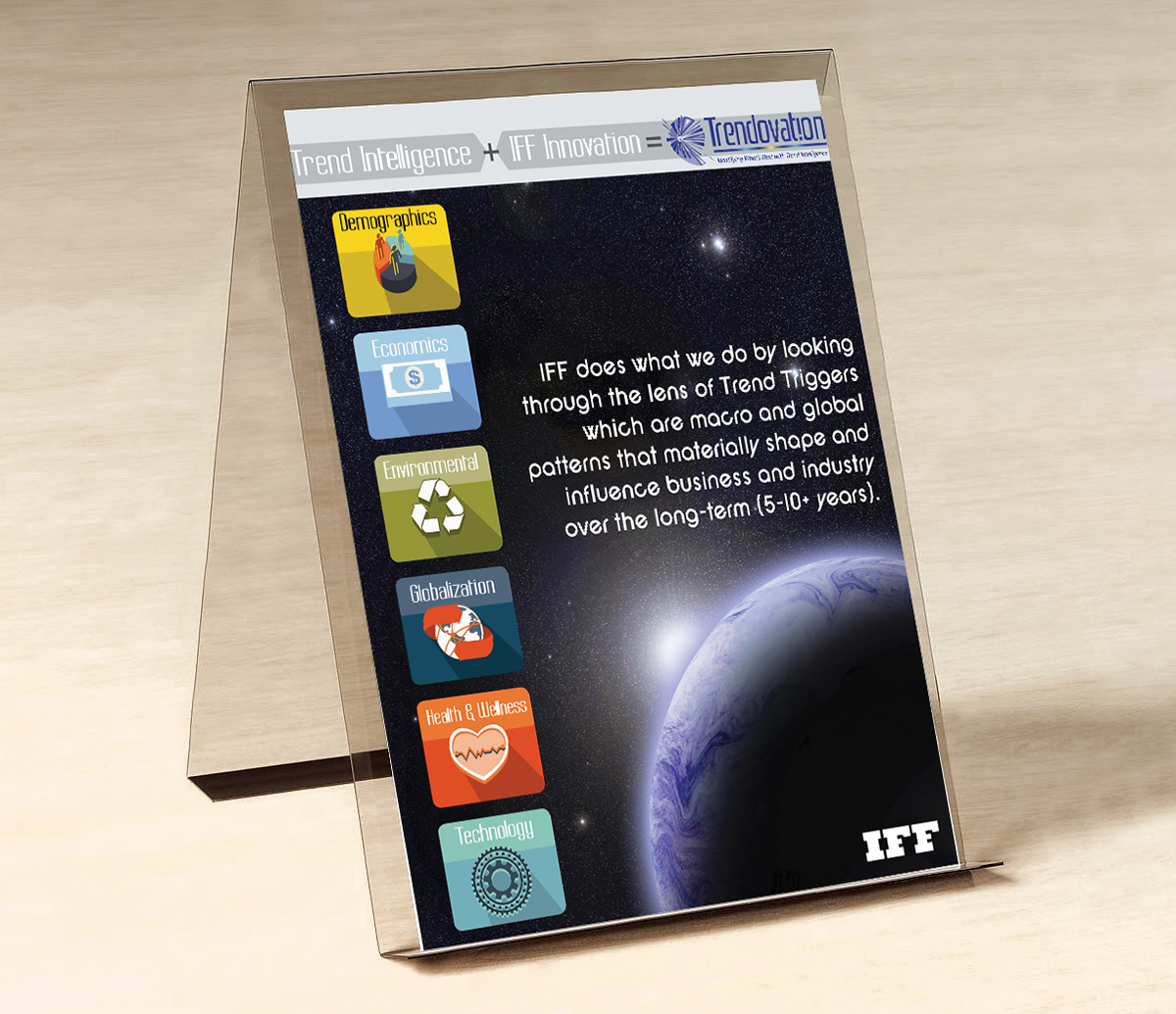 Sell Sheet: Back | InDesign