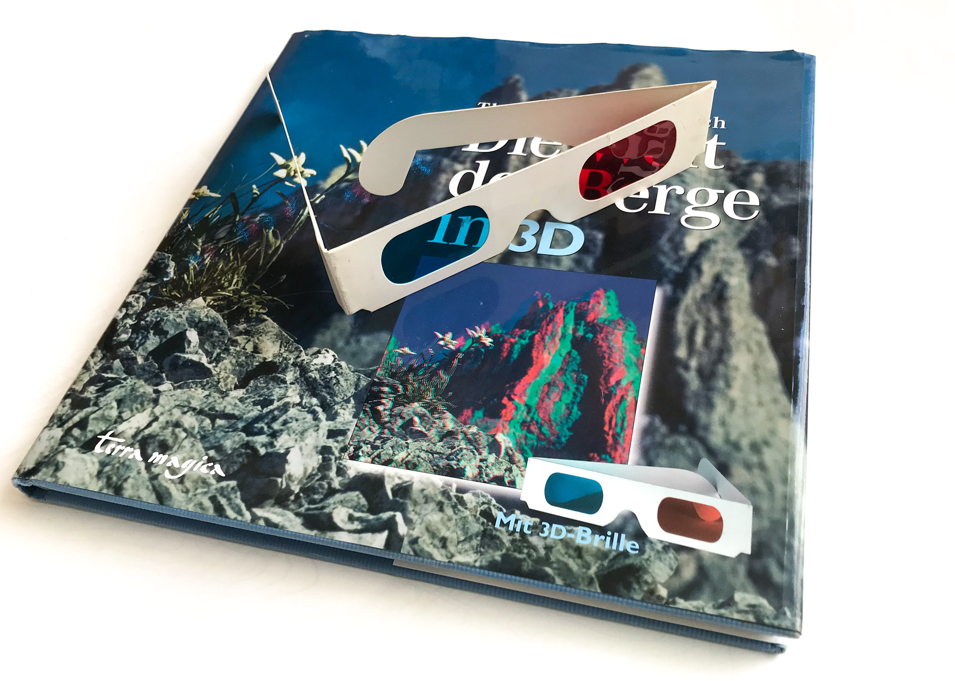 Die Welt der Berge in 3D - Printed Anaglyph