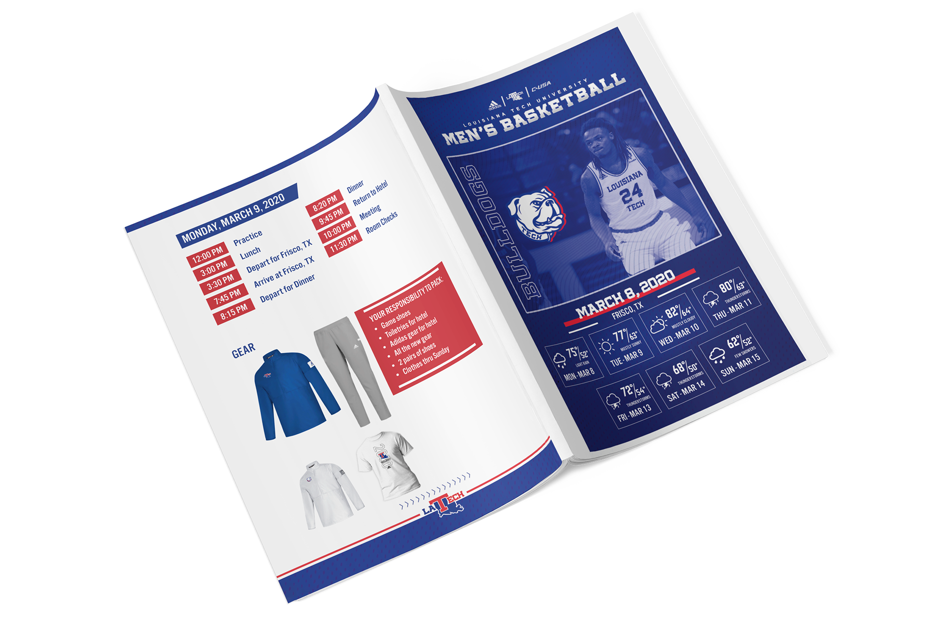 Player Itinerary