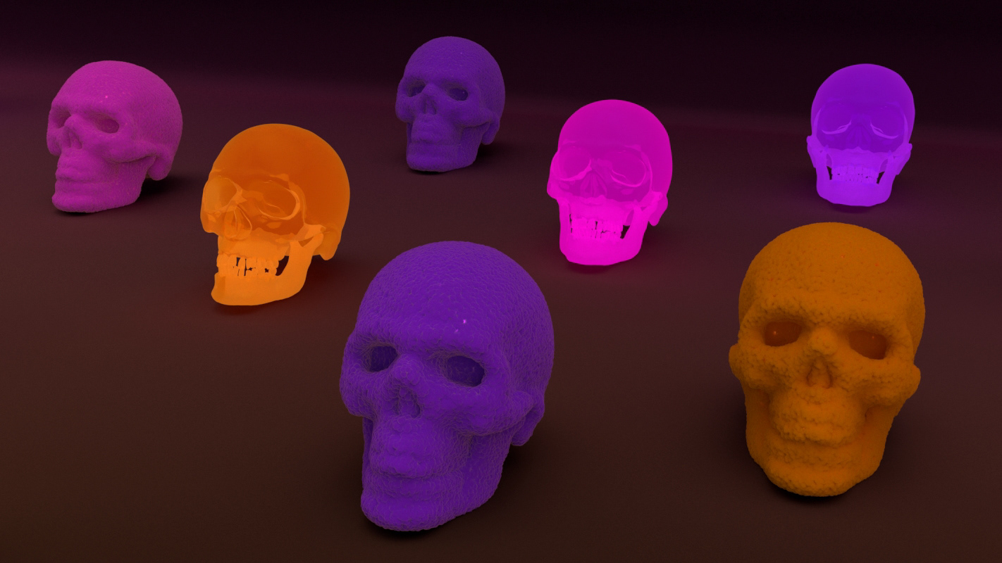 Day of the dead composition in memory of those that are no longer with us.