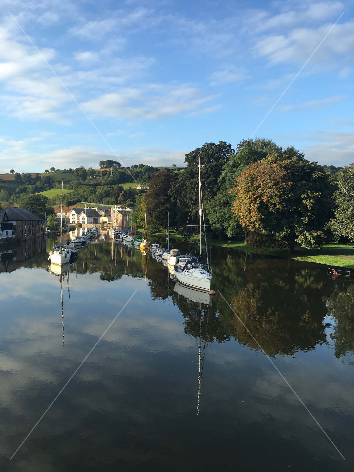 River Dart in Totnes