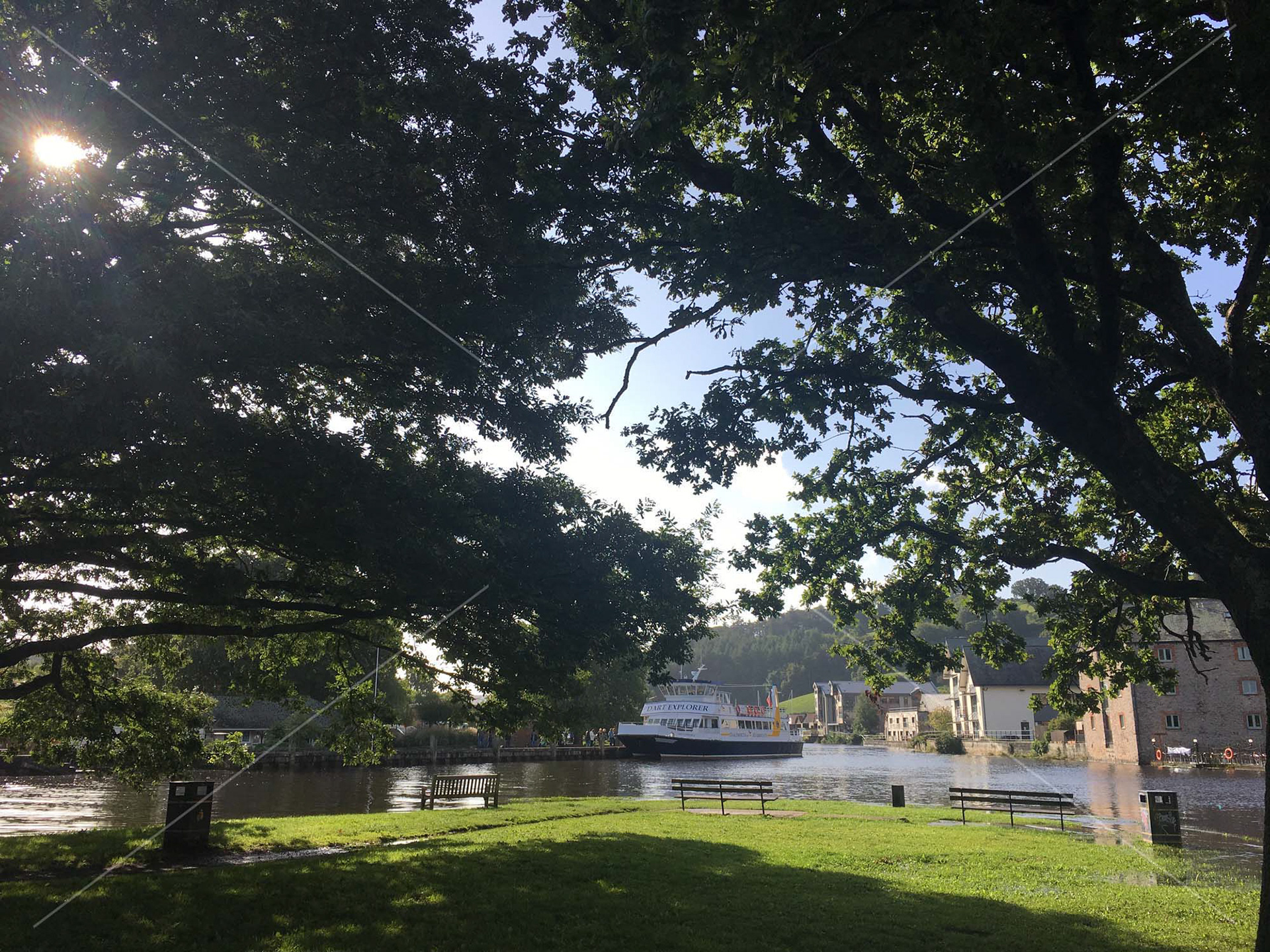 Vire Island in Totnes