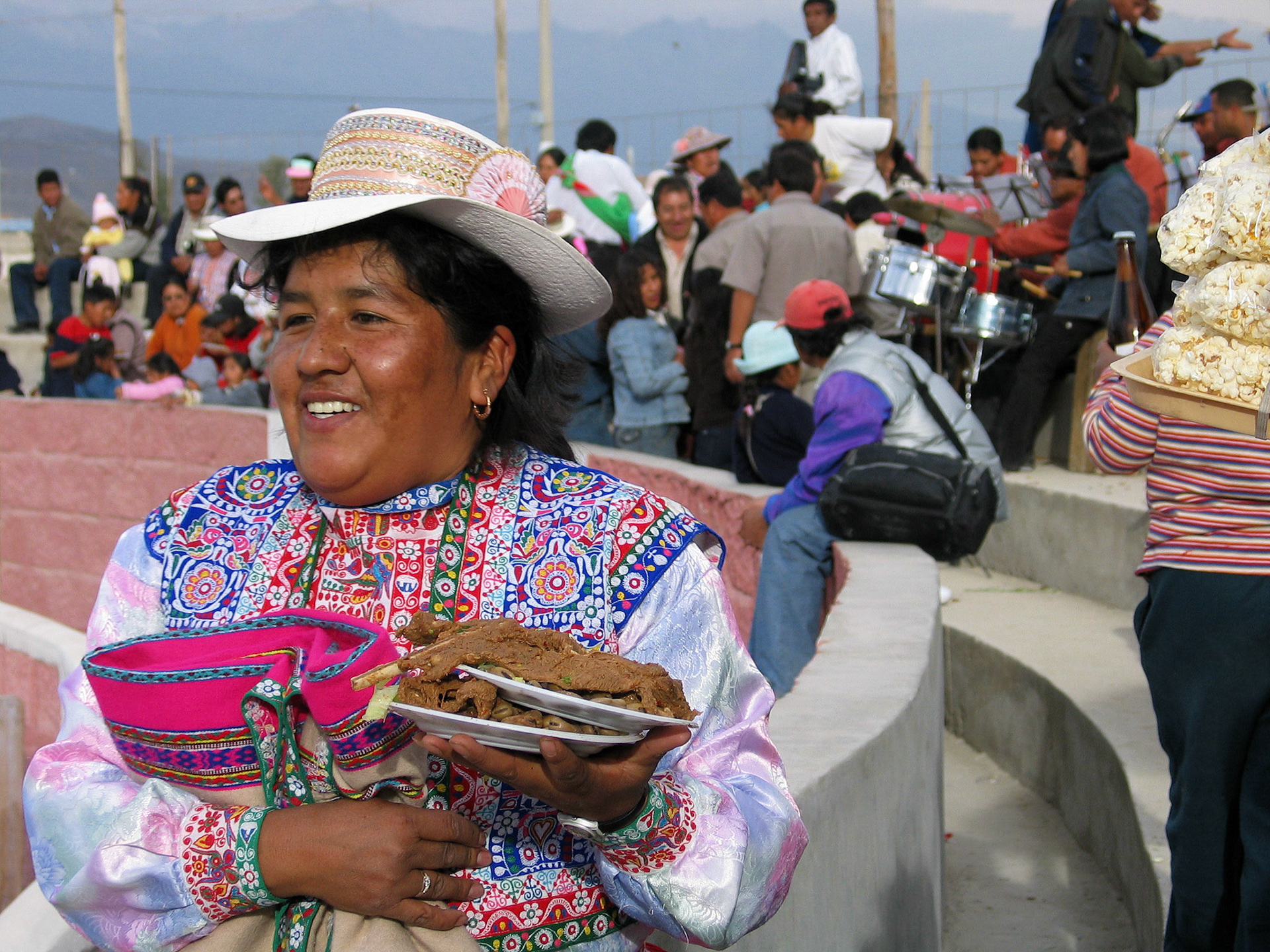 Local festivities at a corrida in Arequipa. It was one of the most rewarding and genuine moments of the whole trip.